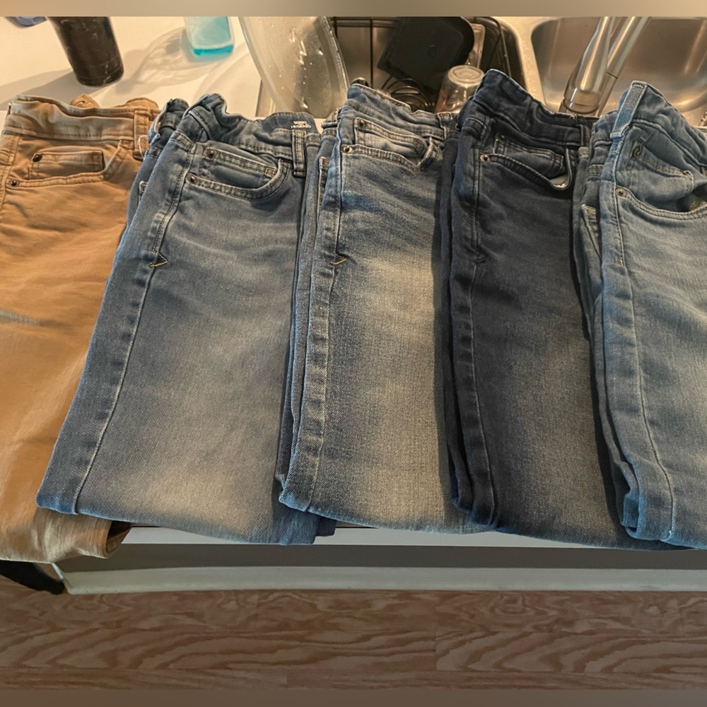 Boys lot of 5 jeans cat and jack